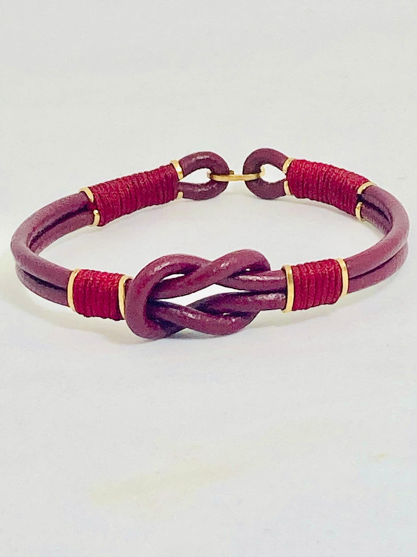 bracelet cuir noeud B24