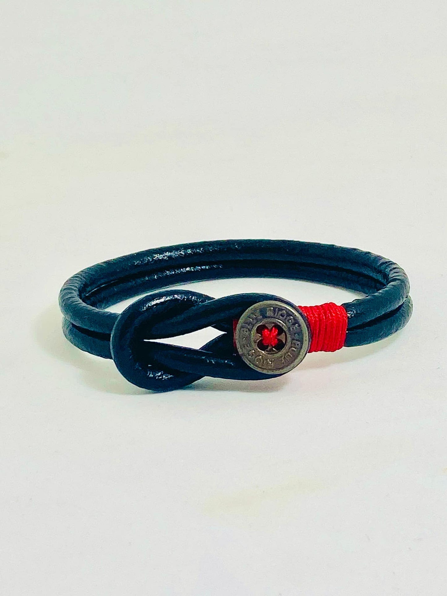bracelet cuir bouton B17