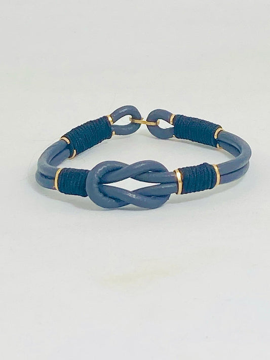 bracelet cuir nœud B10