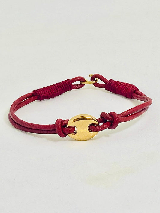 bracelet cuir dbl B19