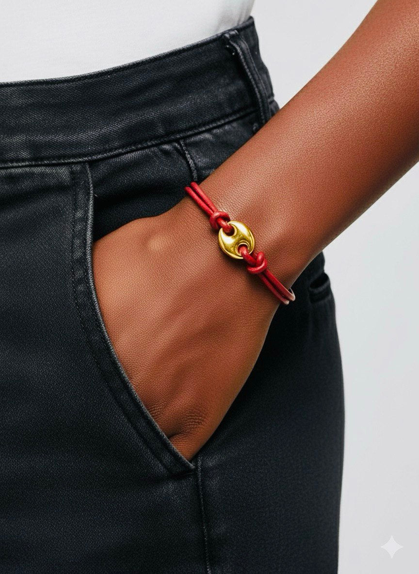 bracelet cuir dbl B19