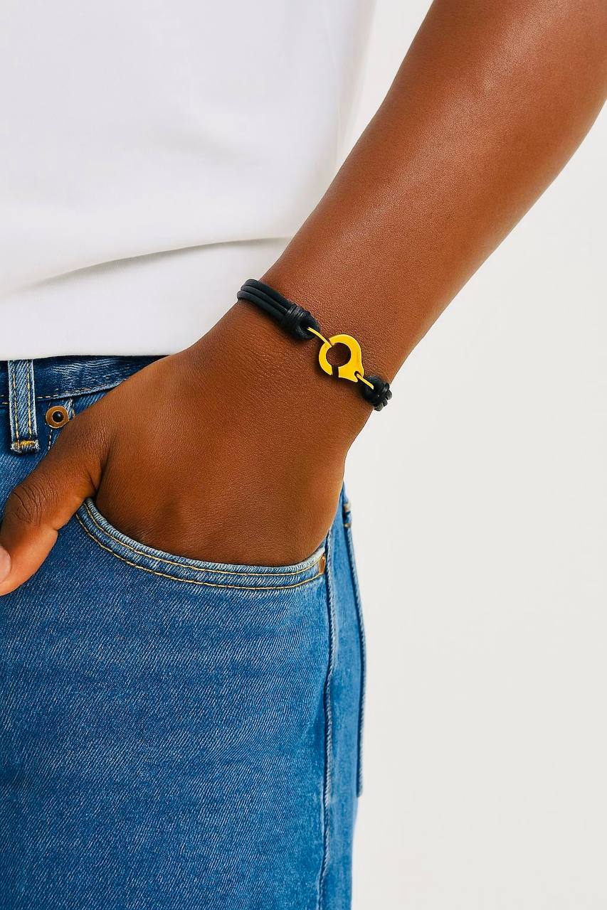 Bracelet cuir single B2