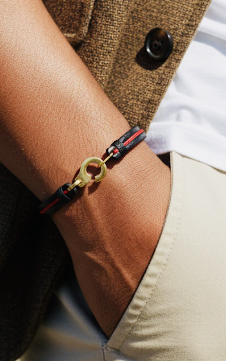 Bracelet cuir single B1